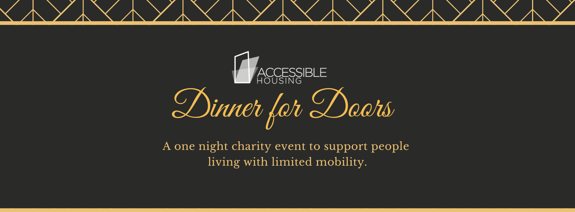 Dinner for Doors Charity Event